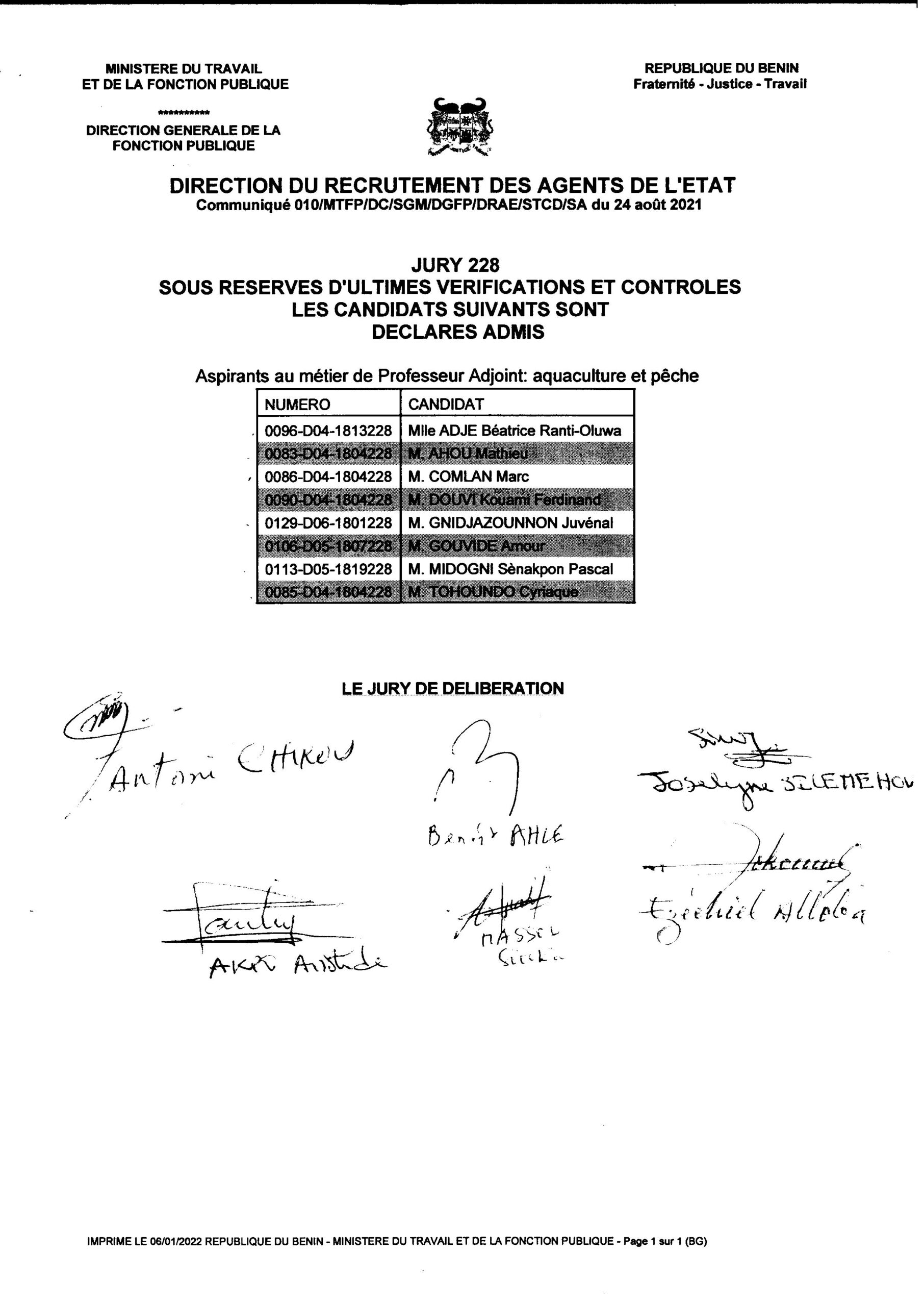 la suite de...
