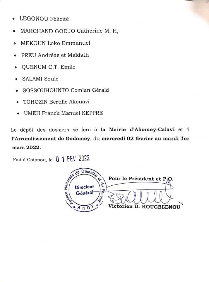 Suite et fin