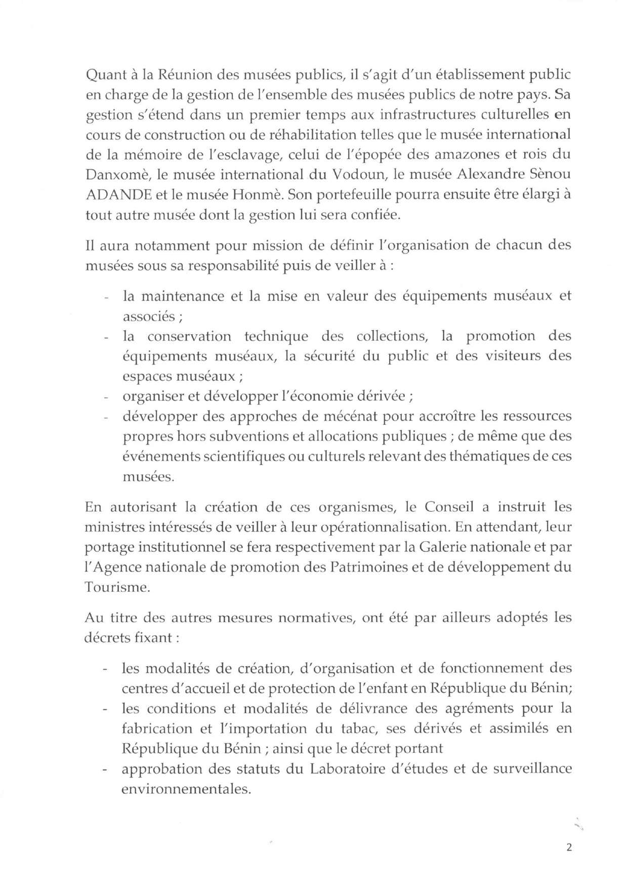 la suite de...