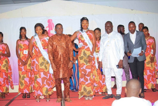 Miss Estudiantine : Sebio Clary, plus belle fille des universités du Bénin au terme du concours de beauté organisé