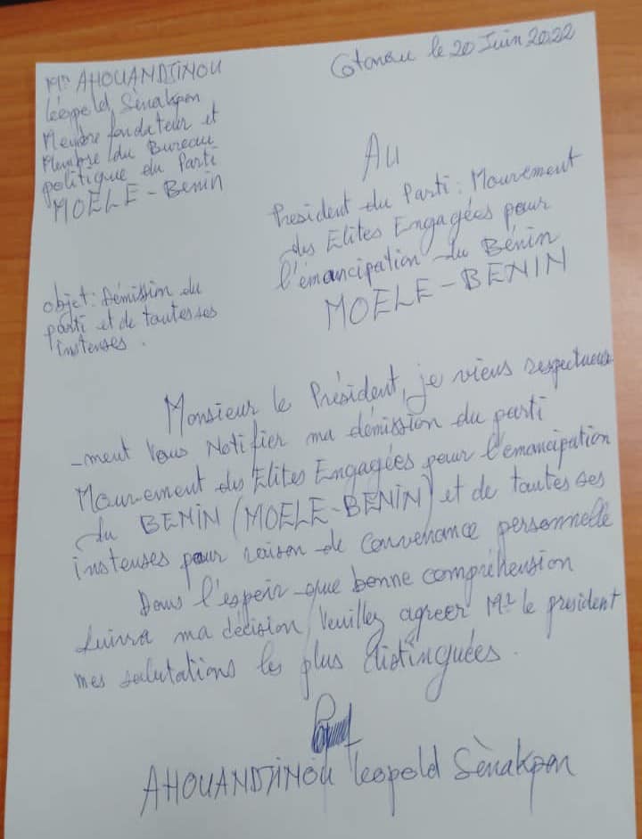 démission et les ... démission et les ...