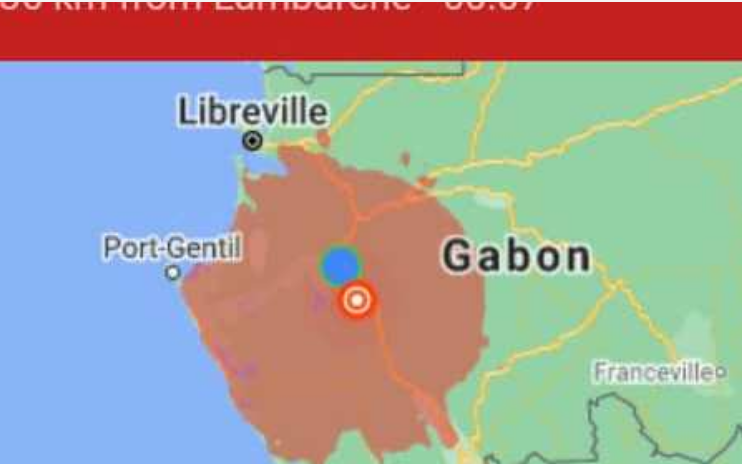 Gabon : séisme ressenti dans la capitale Libreville et en Guinée équatoriale simultanément