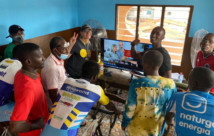 Cyclisme : entraîneurs, coureurs et acteurs du vélo à l’école de Team Africa Rising