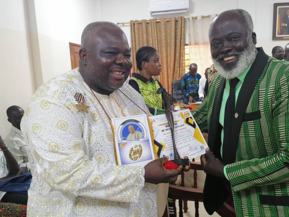 Bénin : Raphaël Tchidimè distingué Grand Leader du Développement