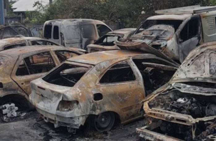 Incendie au Parc Micha à Sèkandji, Plus de 70 véhicules calcinés