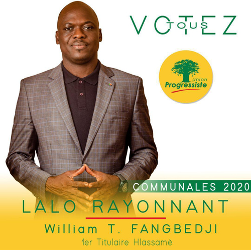 Le message du maire William Fangbédji pour des élections apaisées