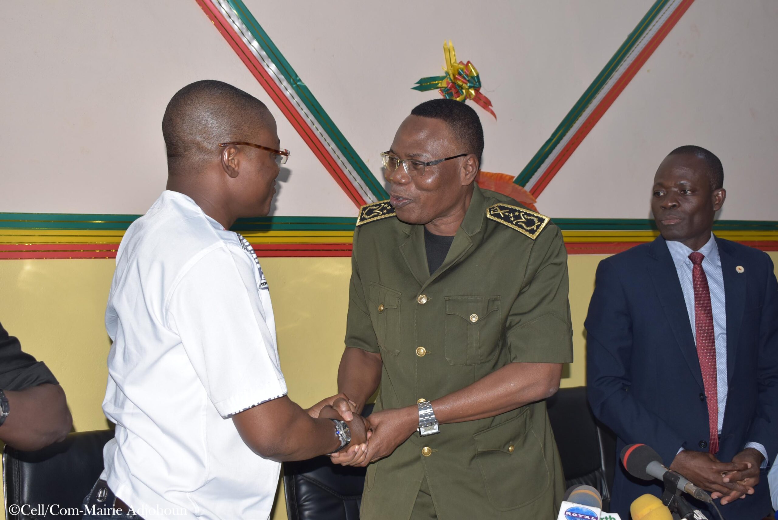Joachim Apithy sous le charme du maire d’Adjohoun