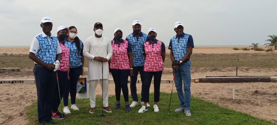 Golf: Homéky aux côtés de Michel Awunou, donne le top du tournoi AOM