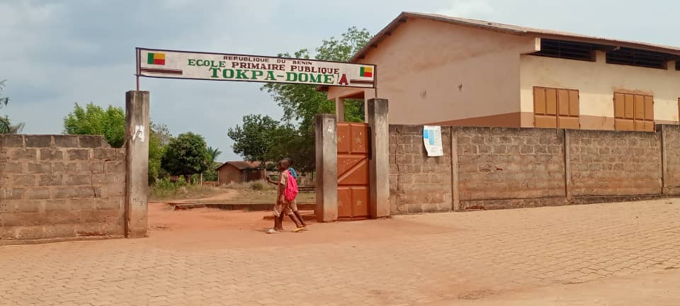 L'école publique primaire de Tokpa-Domè