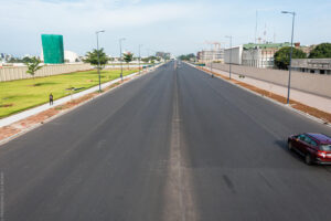 66e anniversaire de l’indépendance au Bénin : la circulation réaménagée sur le Boulevard de la Marina