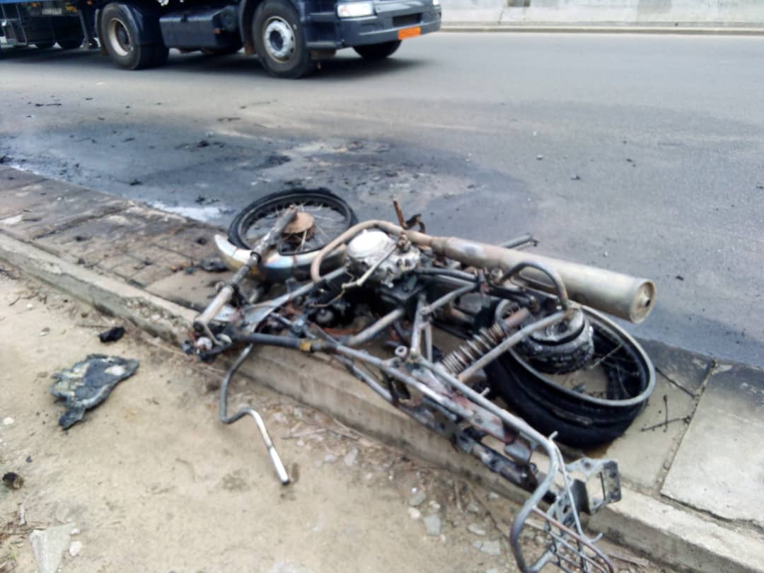 Cotonou : un transporteur d’essence kpayo échappe à un incendie à Akpakpa