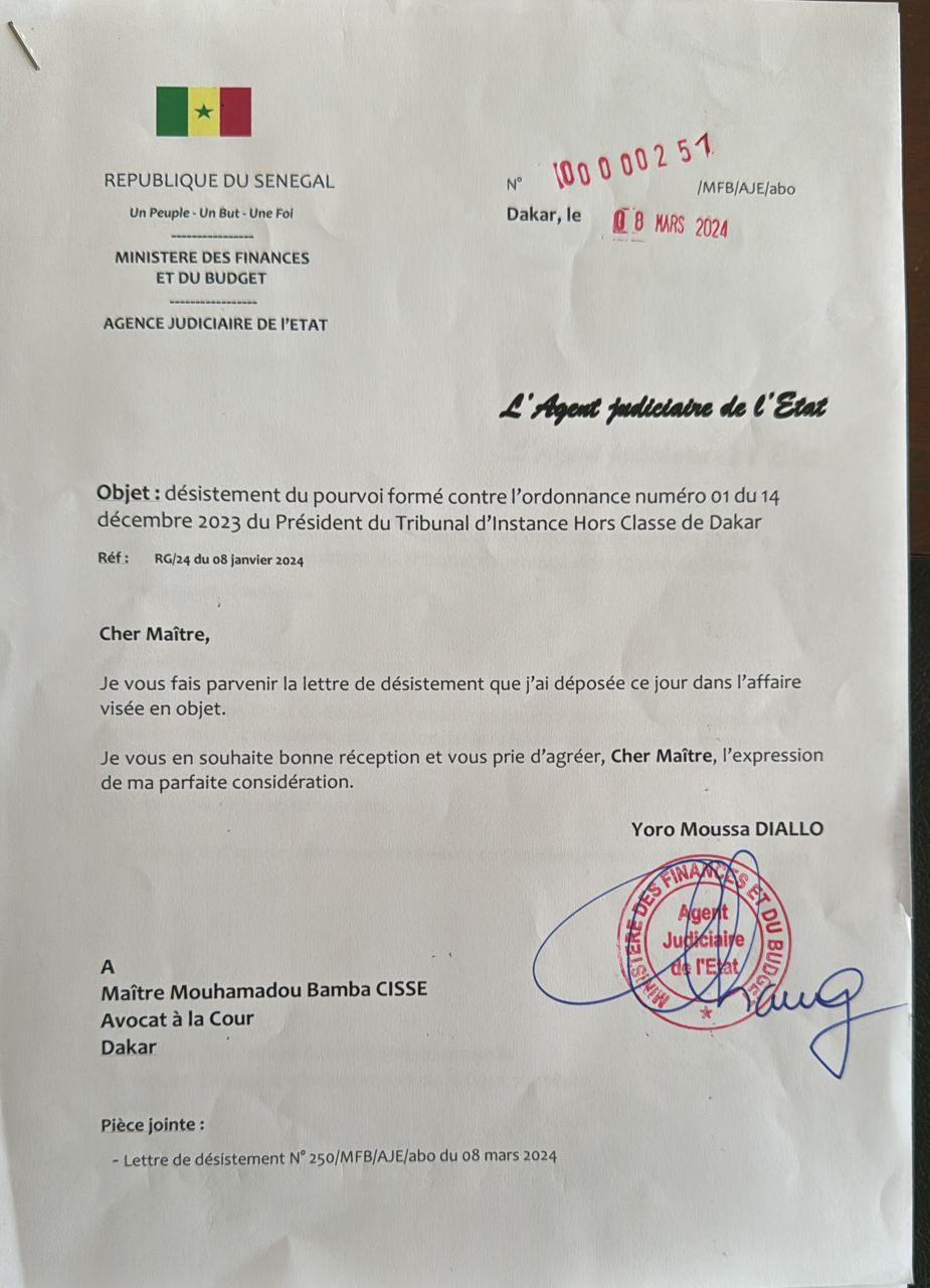 L&rsquo;Etat s&rsquo;est désisté, Ousmane Sonko définitivement réhabilité sur les listes électorales