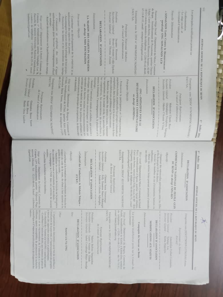 Et publié au Journal Officiel