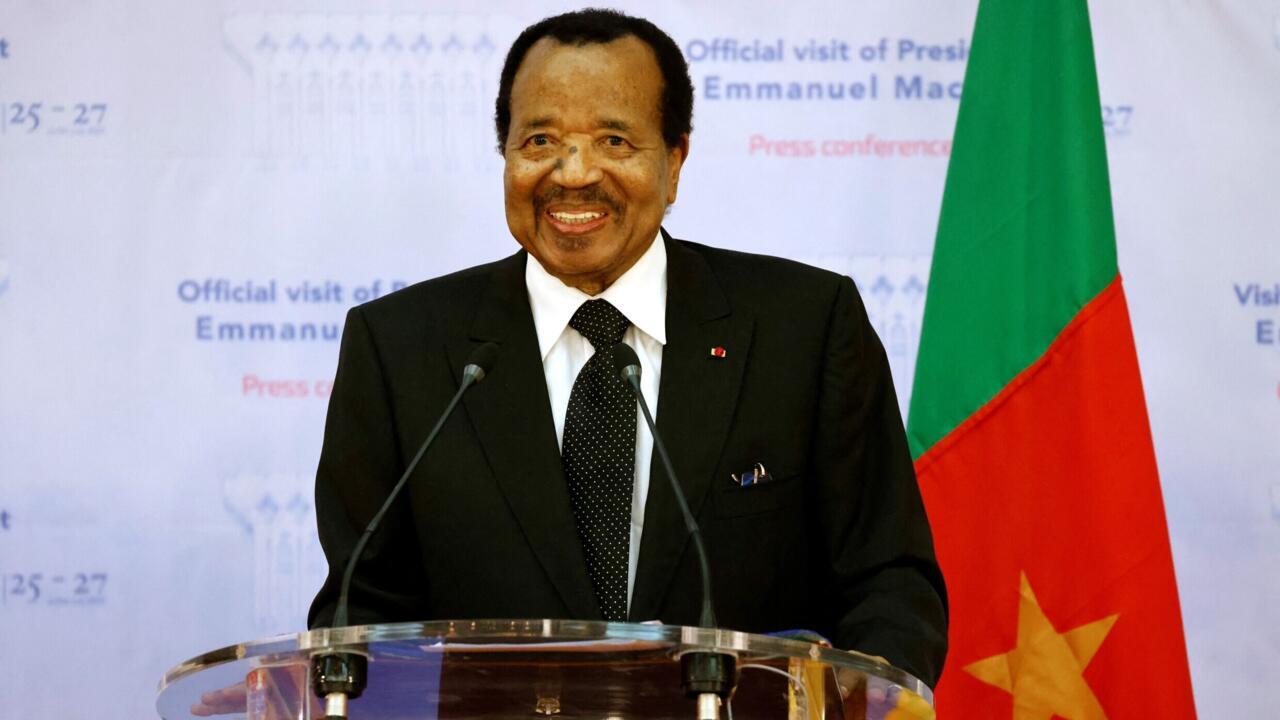 Paul Biya, président du Cameroun