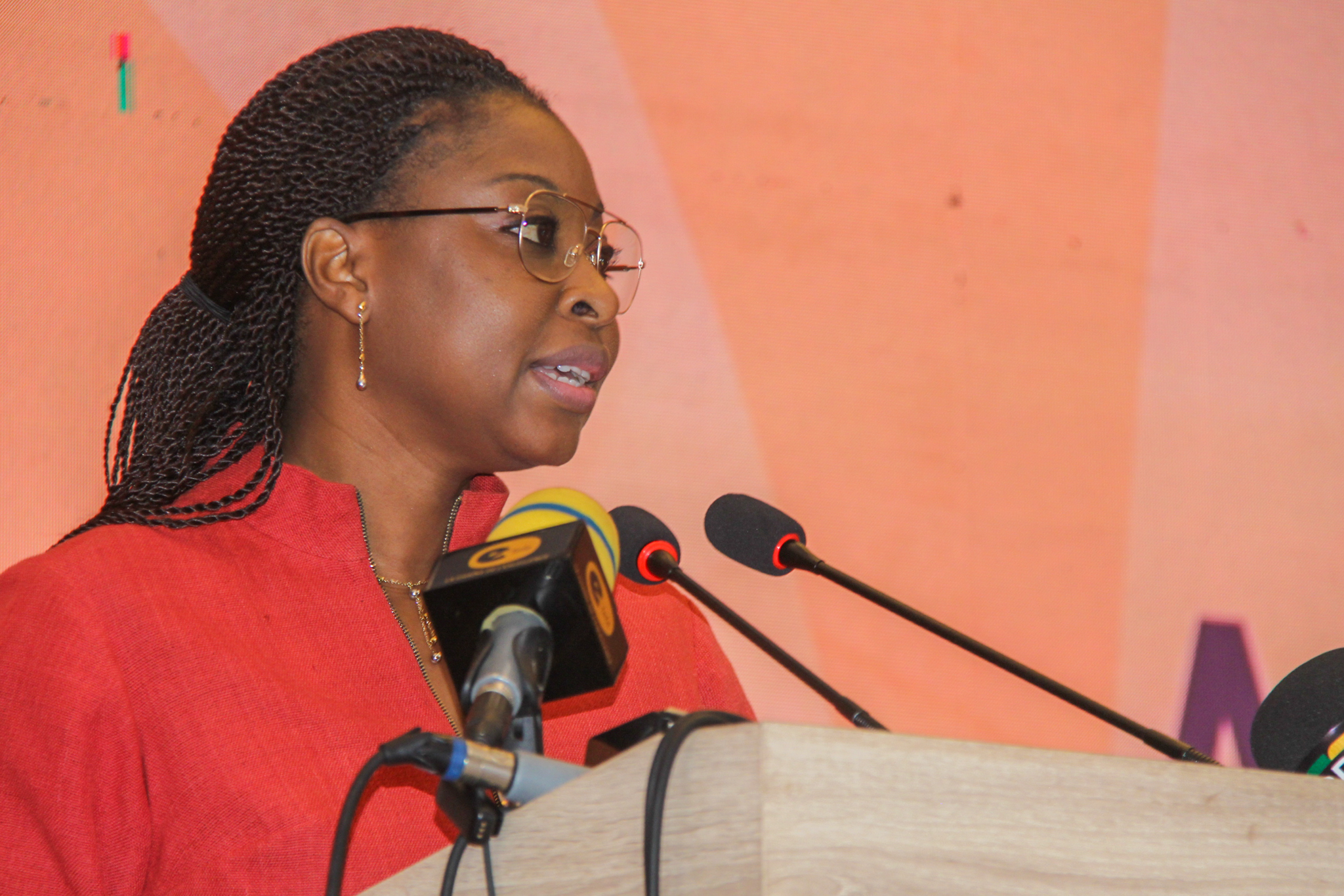 La ministre du Numérique et de la Digitalisation, Aurélie Adam Soulé Zoumarou