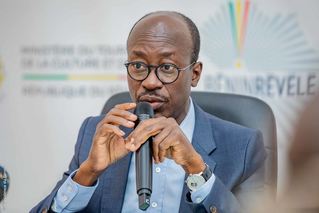 Jean-Michel Abimbola, Ministre béninois du Tourisme de la Culture et des Arts, @L'Investigateur