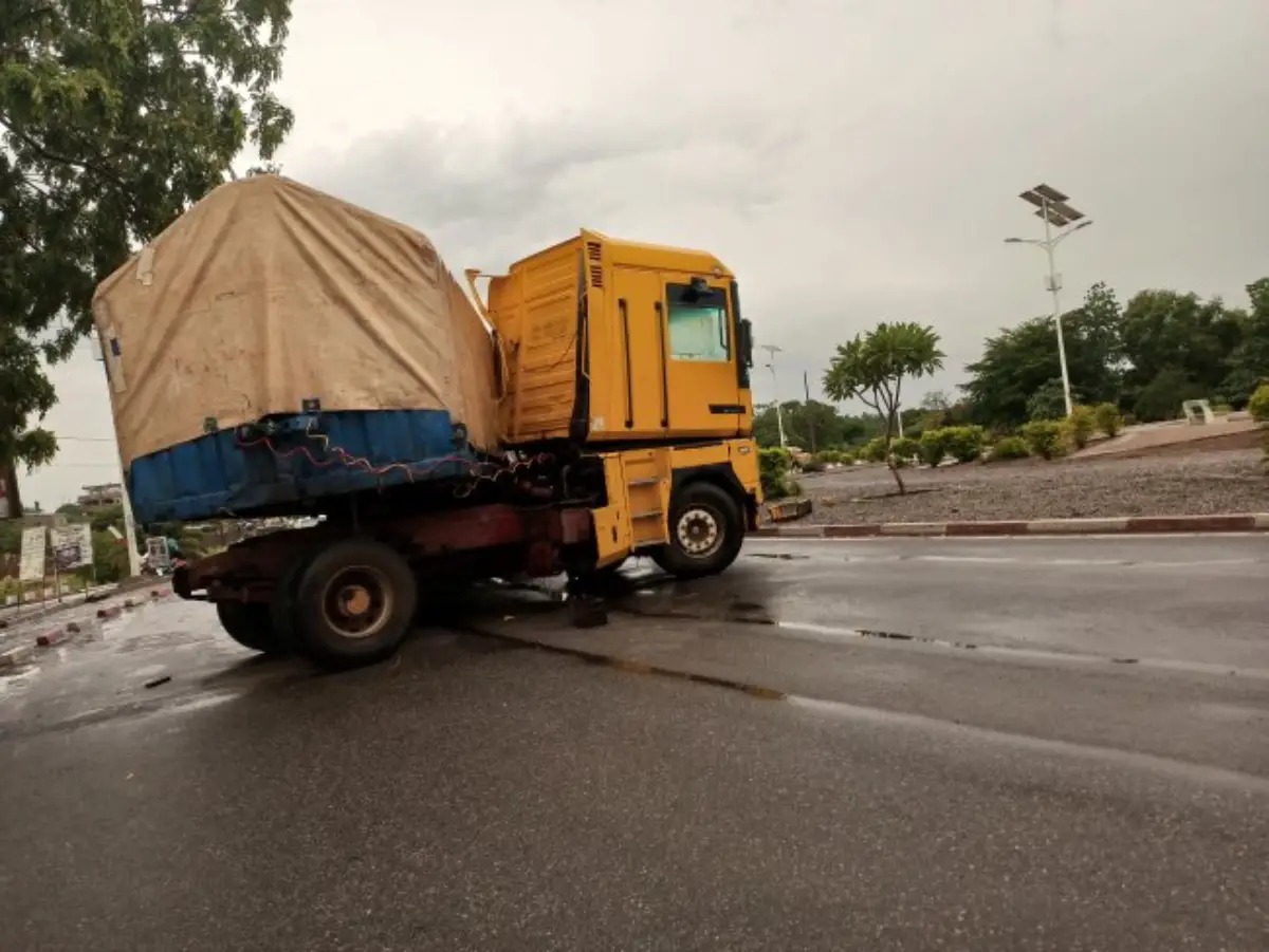 Les camions interdits de circulation