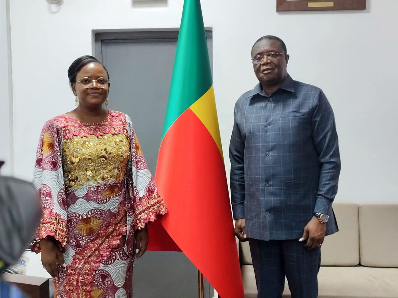 Dandi Gnamou félicite Victor Dassi Adossou