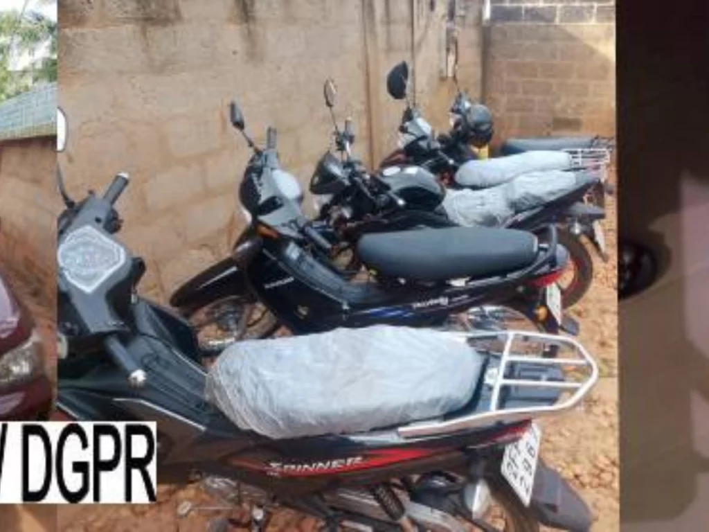 Bénin : un réseau spécialisé dans le vol de motos, cabris et volailles démantelé à Tchaourou