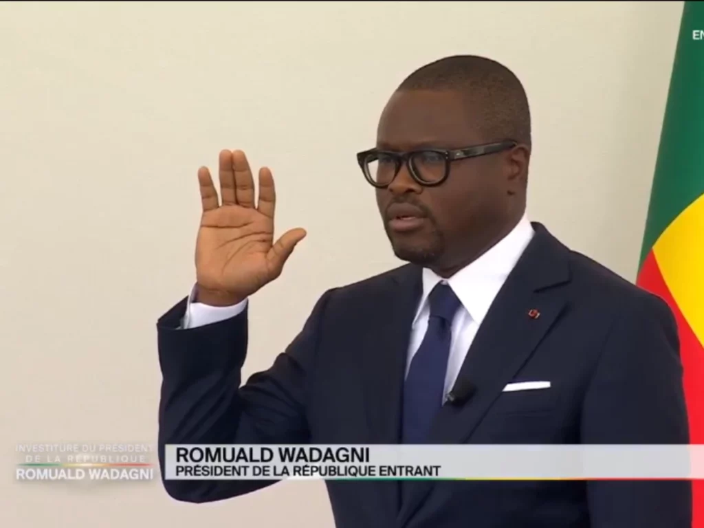 Bénin : Romuald Wadagni prête serment et prend le commandement de l’État