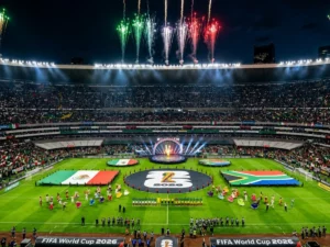 Mondial 2026 : le Mexique défie l&rsquo;Afrique du Sud en match d&rsquo;ouverture