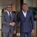 Togo : le président béninois Romuald Wadagni reçu par Faure Gnassingbé
