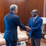 Palais de la Marina : le Président Romuald Wadagni échange avec Sidi Ould Tah