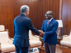 Palais de la Marina : le Président Romuald Wadagni échange avec Sidi Ould Tah