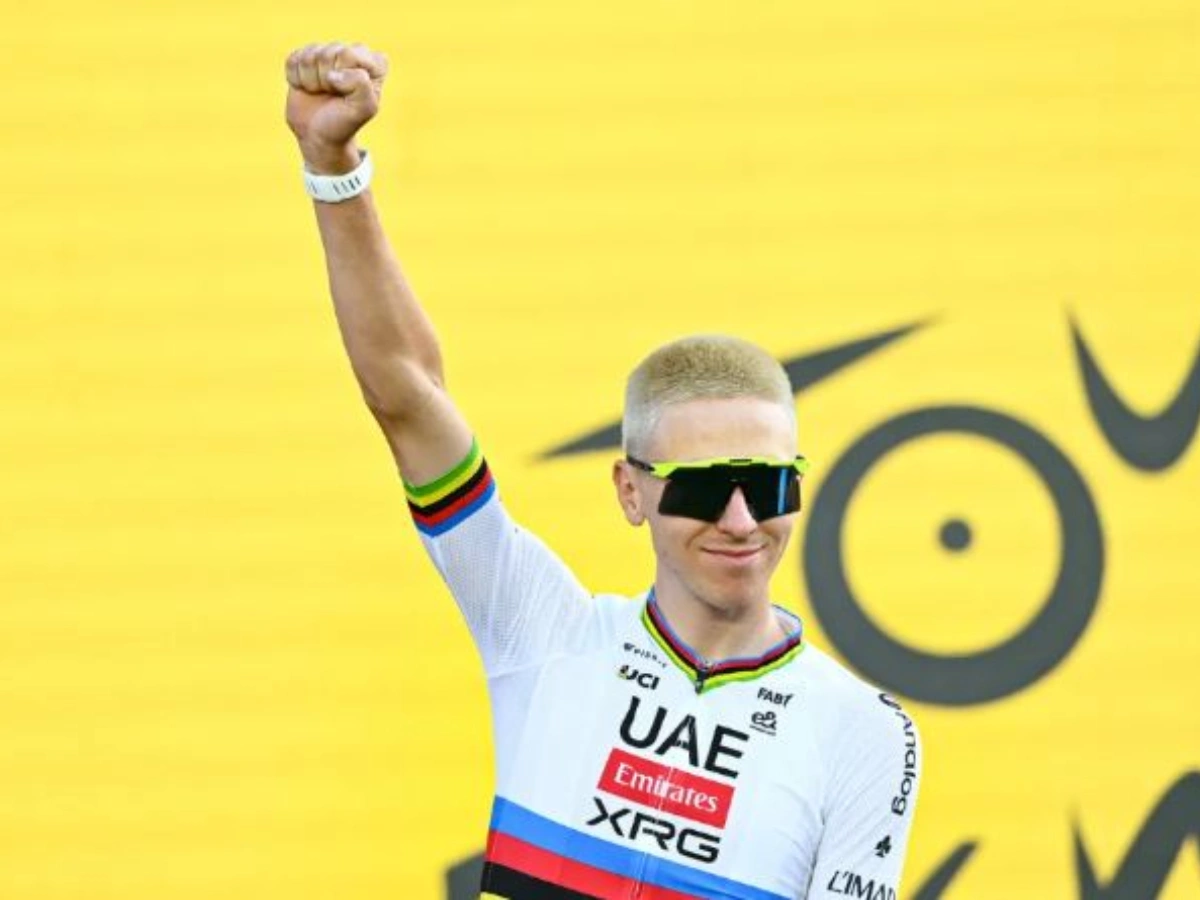 Isaac Del Toro, vainqueur de la 2è étape du Tour de France