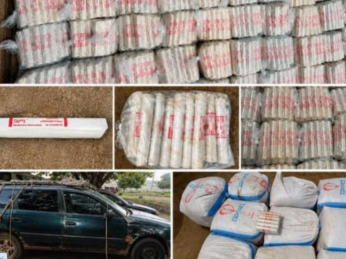 Explosifs saisis dans l'Atacora-Donga
