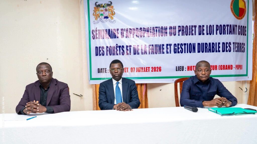 Bénin : un séminaire des députés sur le projet de loi sur les forêts, la faune à Grand-Popo