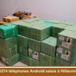 Bénin : la douane saisit 5574 téléphones Android à Hillacindji