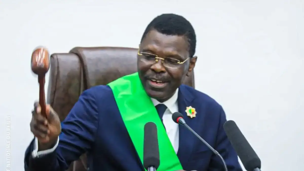 Joseph Djogbénou, Président de l'Assemblée nationale