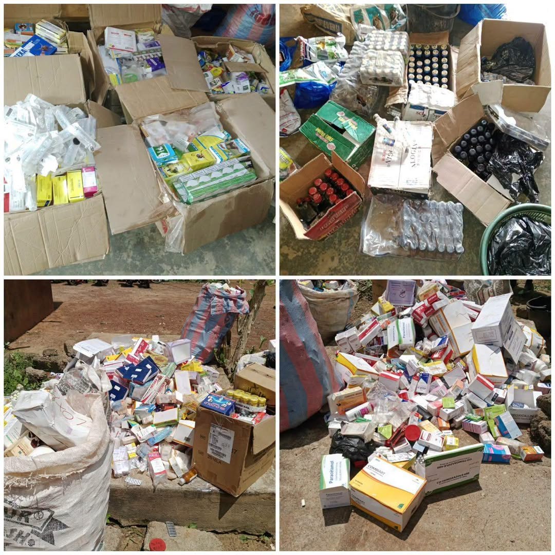 Bénin : 296 Kg de produits pharmaceutiques de contrebande saisis à Ouassa Péhunco, les propriétaires activement recherchés