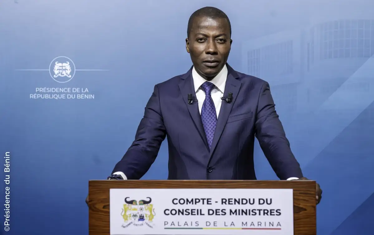 Wilfried Houngbédji, ministre porte-parole du gouvernement