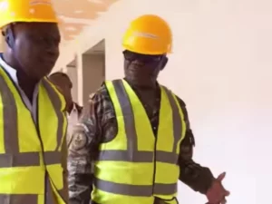 Abomey-Calavi : le ministre Agonkan fait le point du chantier du Complexe défense et sécurité