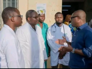 CHD de Parakou : Wadagni effectue une visite surprise aux urgences
