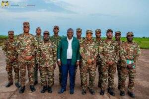 FAB : descente du ministre de la défense à l&rsquo;École Aéronautique Militaire de Cana