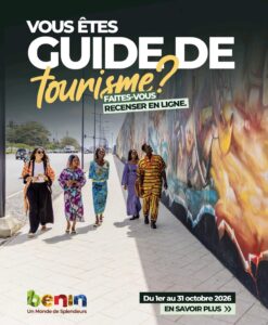 Bénin : un recensement national des guides touristiques lancé, voici la procédure à suivre