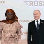 Vladimir Poutine reçoit la Vice-présidente, Mariam Chabi Talata