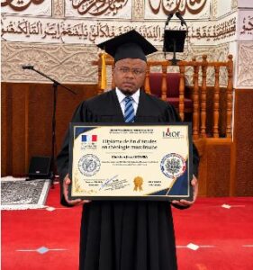 El Hadj MONSIA obtient son diplôme de fin d’études en théologie musulmane